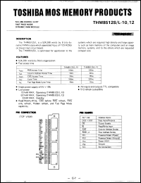 Click here to download THM8512L12 Datasheet