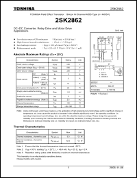 Click here to download 2SK2862_06 Datasheet