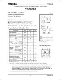 Click here to download TPC8305_06 Datasheet