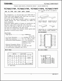 Click here to download TC74AC174F Datasheet
