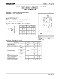Click here to download RN2116 Datasheet