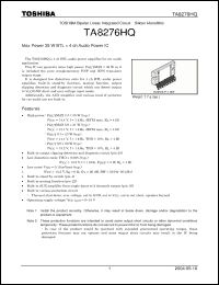 Click here to download TA8276HQ Datasheet