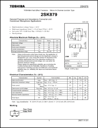 Click here to download 2SK879_07 Datasheet