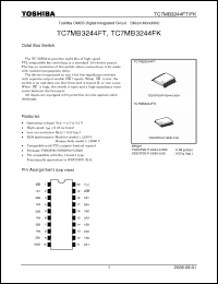 Click here to download TC7MB3244FT Datasheet