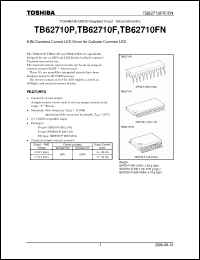 Click here to download TB62710P_06 Datasheet