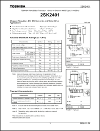 Click here to download 2SK2401_06 Datasheet