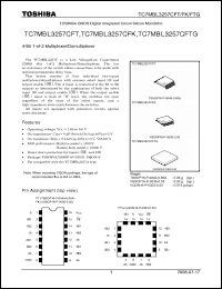 Click here to download TC7MBL3257CFK Datasheet