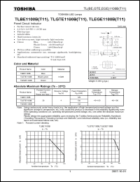 Click here to download TLEGE1100B Datasheet
