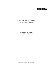 Click here to download TMP86C807MG Datasheet
