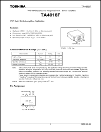 Click here to download TA4018F_07 Datasheet