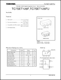 Click here to download TC7SET126F Datasheet