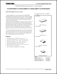 Click here to download TC74VHC595F_07 Datasheet