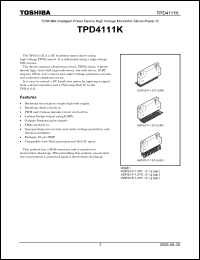 Click here to download TPD4111K Datasheet