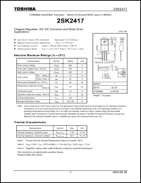 Click here to download 2SK2417_09 Datasheet