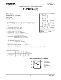 Click here to download TLP665J Datasheet