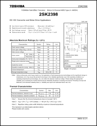 Click here to download 2SK2398_09 Datasheet