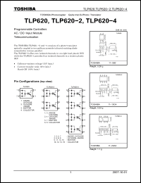 Click here to download TLP620_07 Datasheet