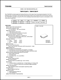 Click here to download TMP47C847F Datasheet
