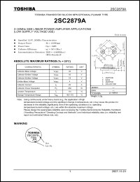 Click here to download 2SC2879A Datasheet