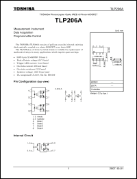 Click here to download TLP206A_07 Datasheet