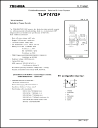 Click here to download TLP747GF_07 Datasheet