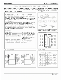 Click here to download TC74AC139FP Datasheet