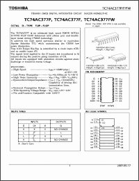 Click here to download TC74AC377FW Datasheet