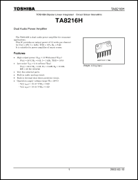Click here to download TA8216H_02 Datasheet