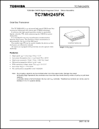 Click here to download TC7MH245FK_07 Datasheet