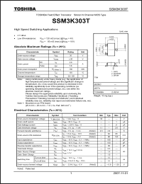 Click here to download SSM3K303T Datasheet