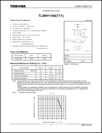 Click here to download TLWH1100T11 Datasheet