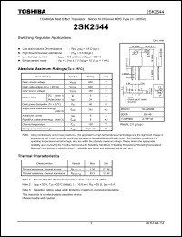 Click here to download 2SK2544_10 Datasheet