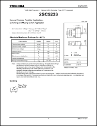 Click here to download 2SC5233_07 Datasheet