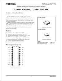 Click here to download TC7MBL3245AFT Datasheet