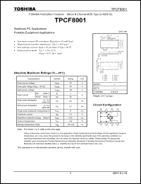 Click here to download TPCF8001 Datasheet