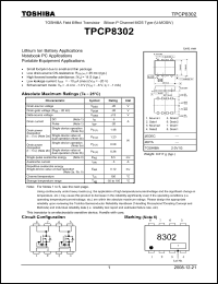 Click here to download TPCP8302_08 Datasheet