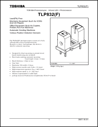 Click here to download TLP832F Datasheet