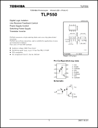 Click here to download TLP550_07 Datasheet