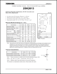 Click here to download 2SK2613_06 Datasheet