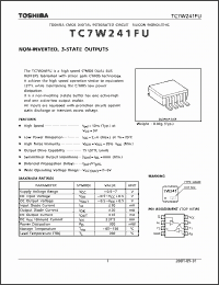 Click here to download TC7W241FU_01 Datasheet