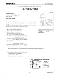 Click here to download TLP665JFS Datasheet