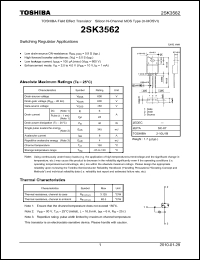 Click here to download 2SK3562 Datasheet