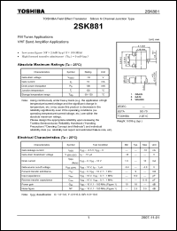 Click here to download 2SK881_07 Datasheet