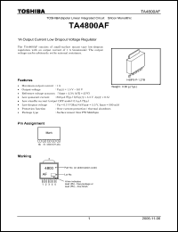 Click here to download TA4800AF Datasheet