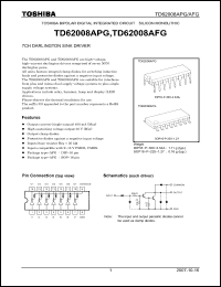 Click here to download TD62008APG Datasheet