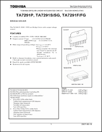 Click here to download TA7291FG Datasheet