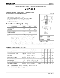 Click here to download 2SK364_07 Datasheet