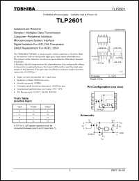Click here to download TLP2601_07 Datasheet