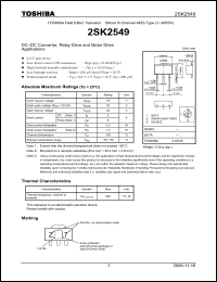 Click here to download 2SK2549_06 Datasheet