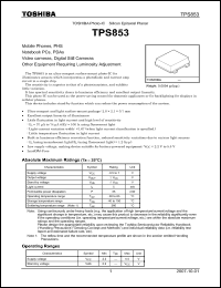 Click here to download TPS853 Datasheet